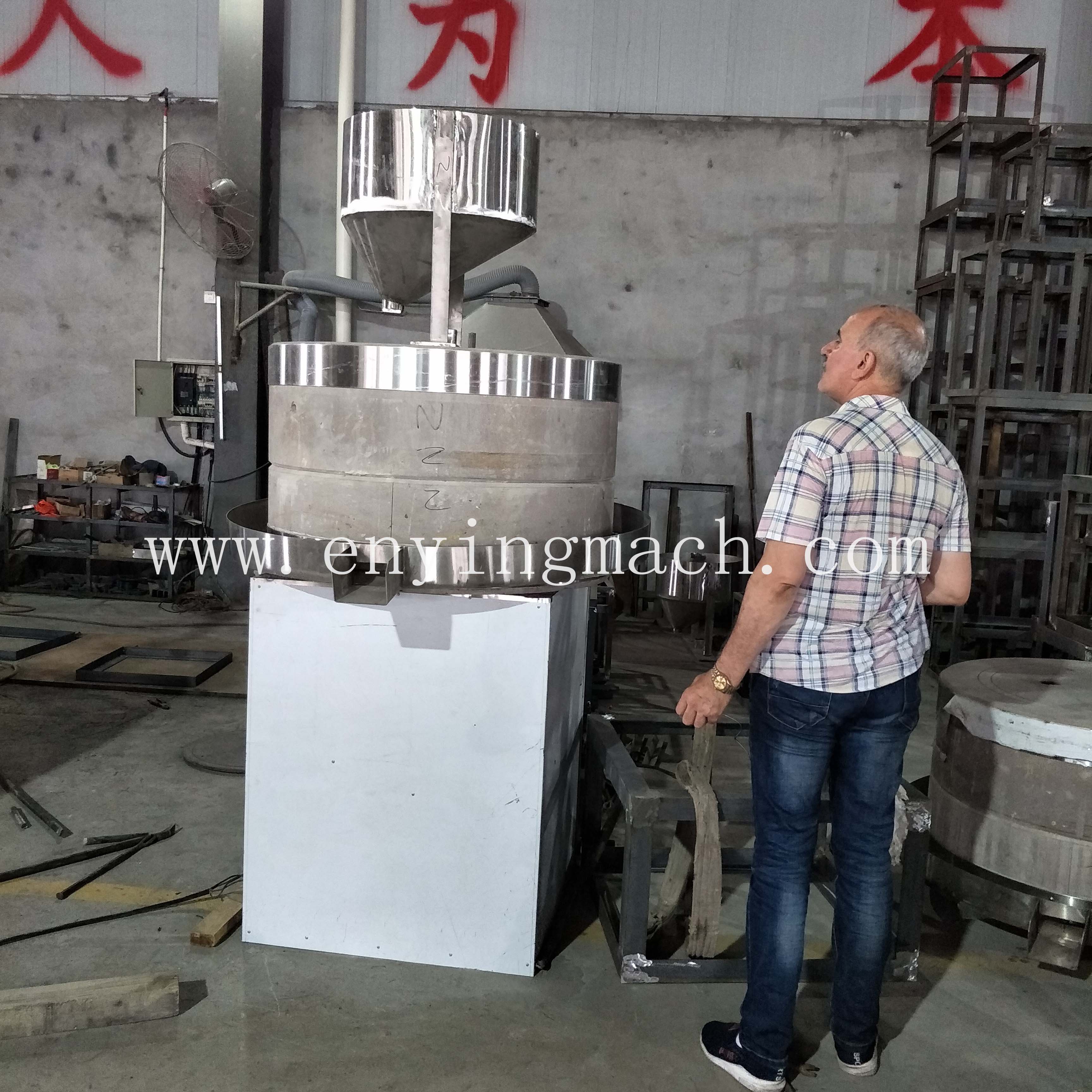 almond Milk Making Machine Stone Mill